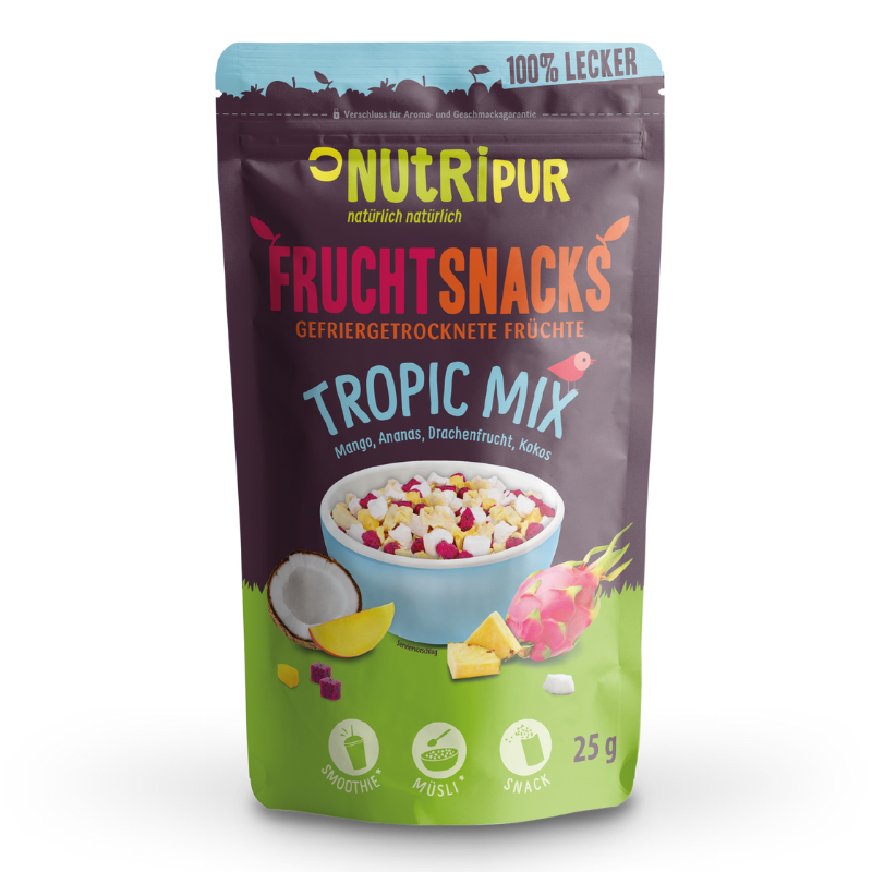 NUTRIPUR FRUCHTSNACKS FD Tropic Mix 25 g