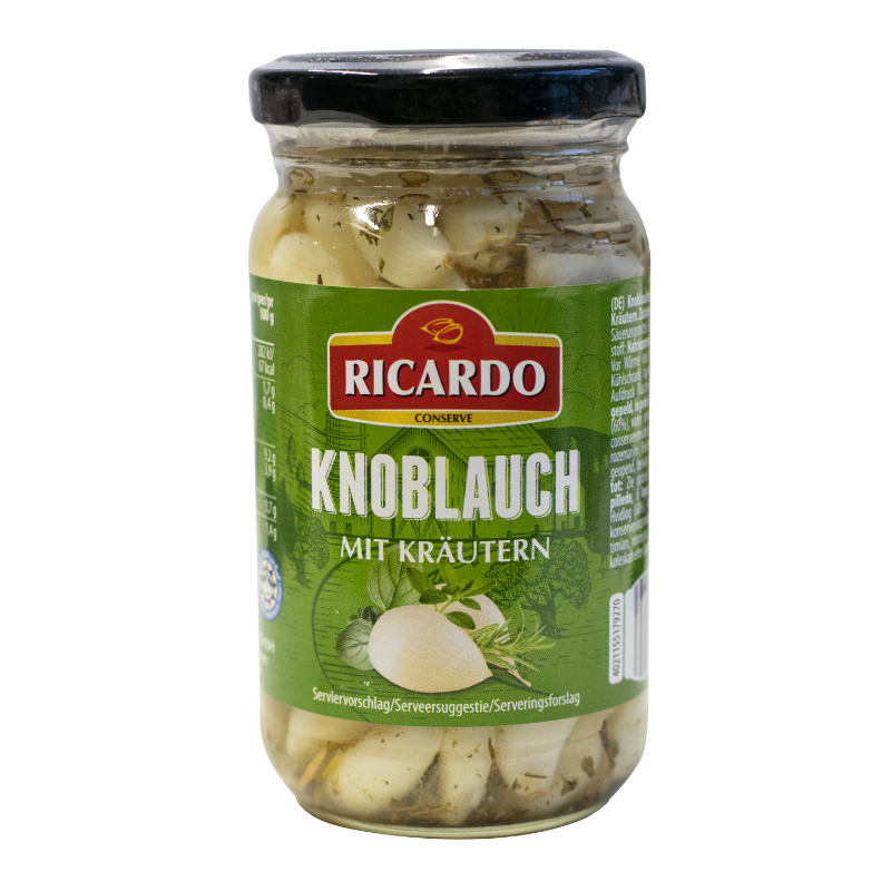 RICARDO Knoblauch Kräuter 190g GL
