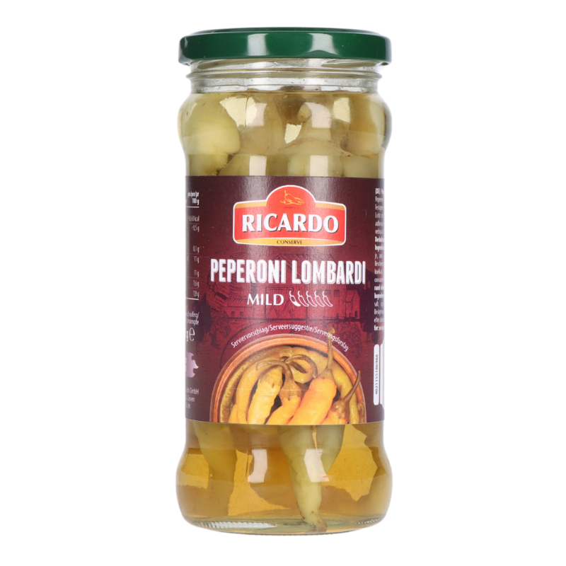 RICARDO Peperoni Lombardi 350g GL