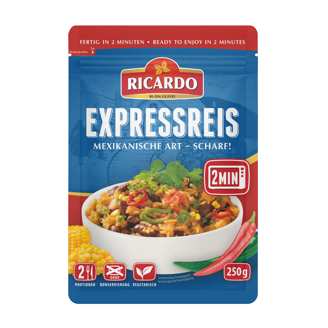 RICARDO Mik. Mexika. Scharf Reis 250g BT