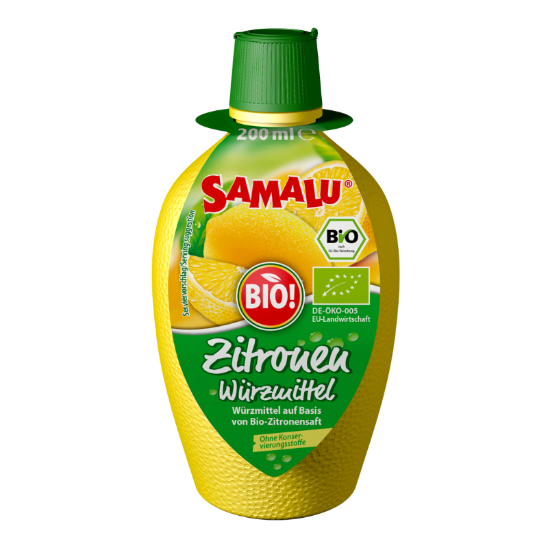 SAMALU BIO Zitronenwürzer 200ml SQFL