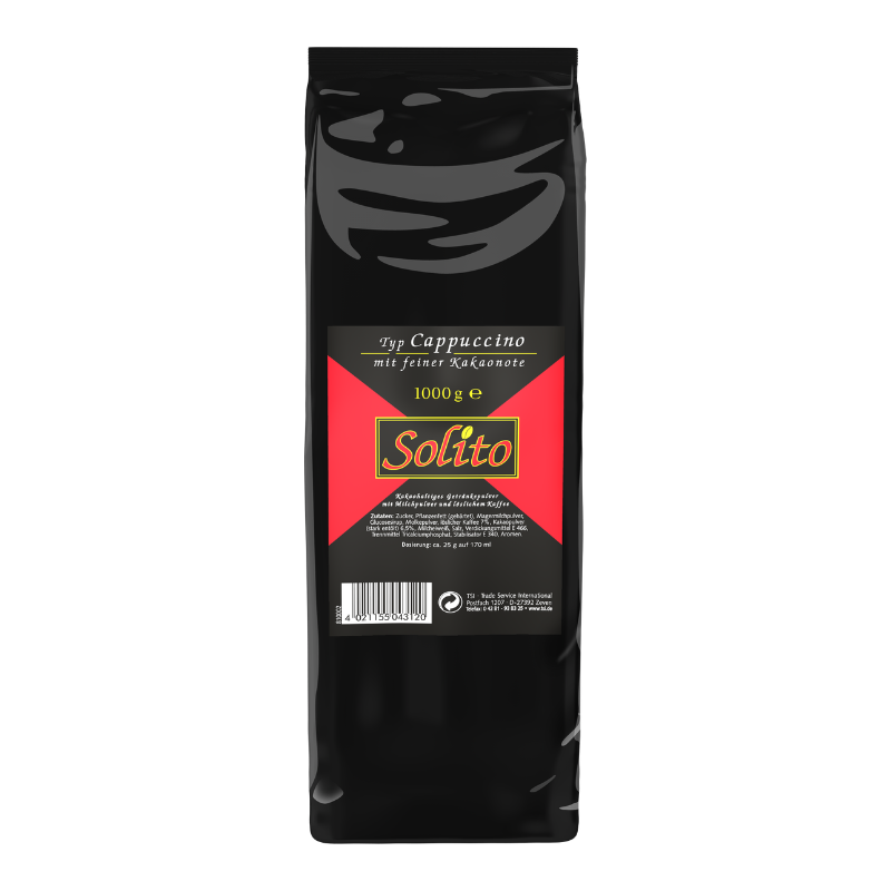 SOLITO Cappuccino m. f. Kakaon. 1kg STBT