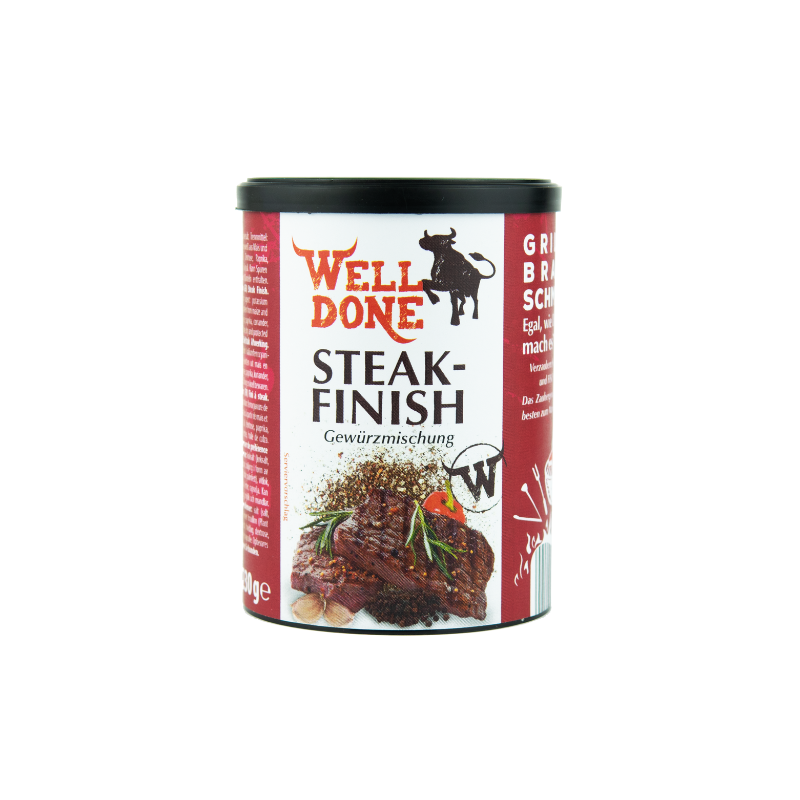 WELL DONE Steak Finish 200g PWDS
