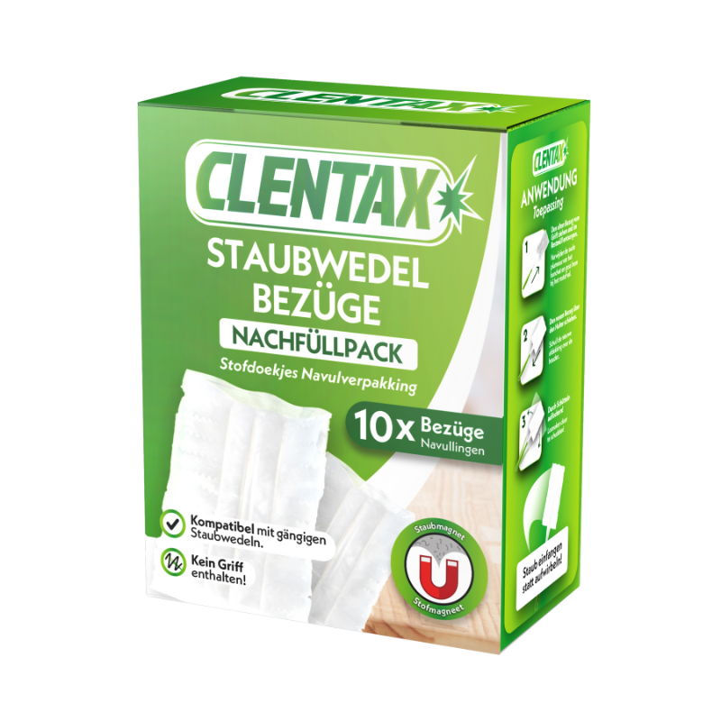 CLENTAX Staubwedelbezüge 10er PK