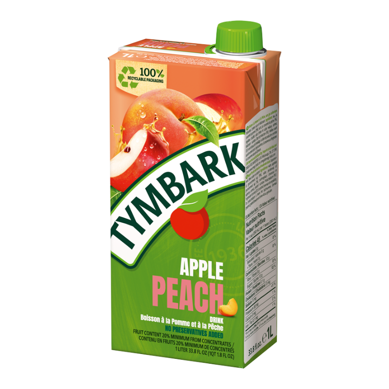 TYMBARK Apfel-Pfirsich 1l PK