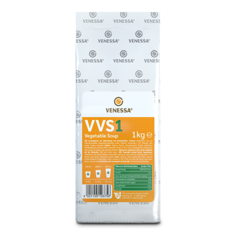 VENESSA VVS1 Gemüsesuppe 1 kg STBT