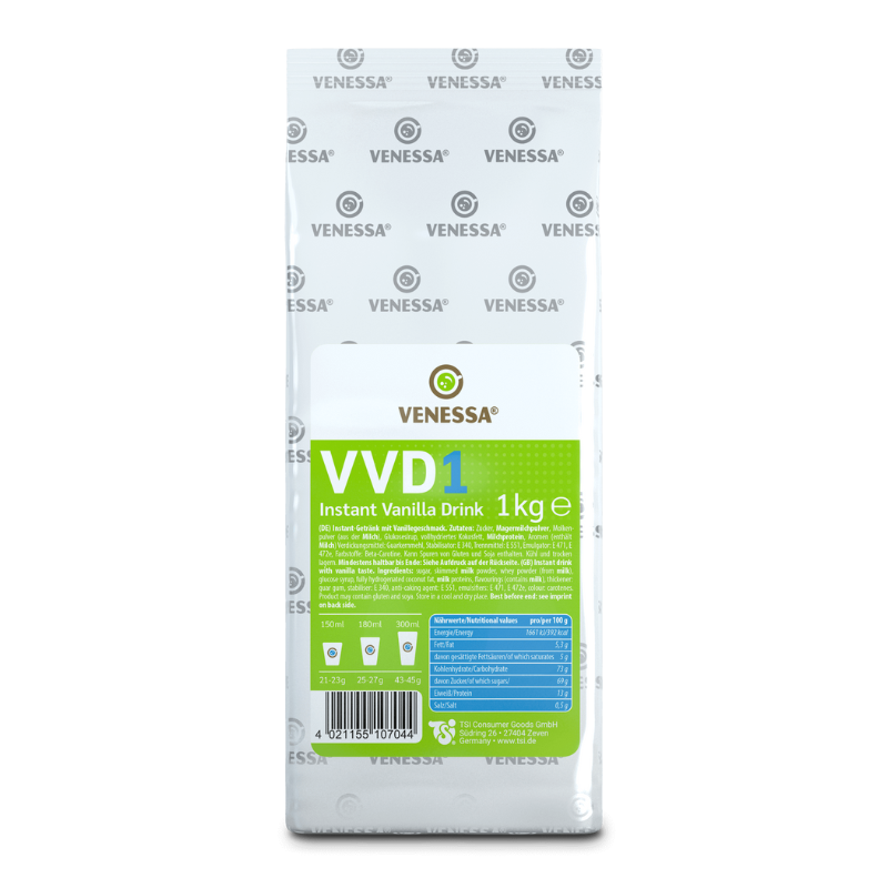 VENESSA VVD 1 Vanilla Getränke 1kg STBT
