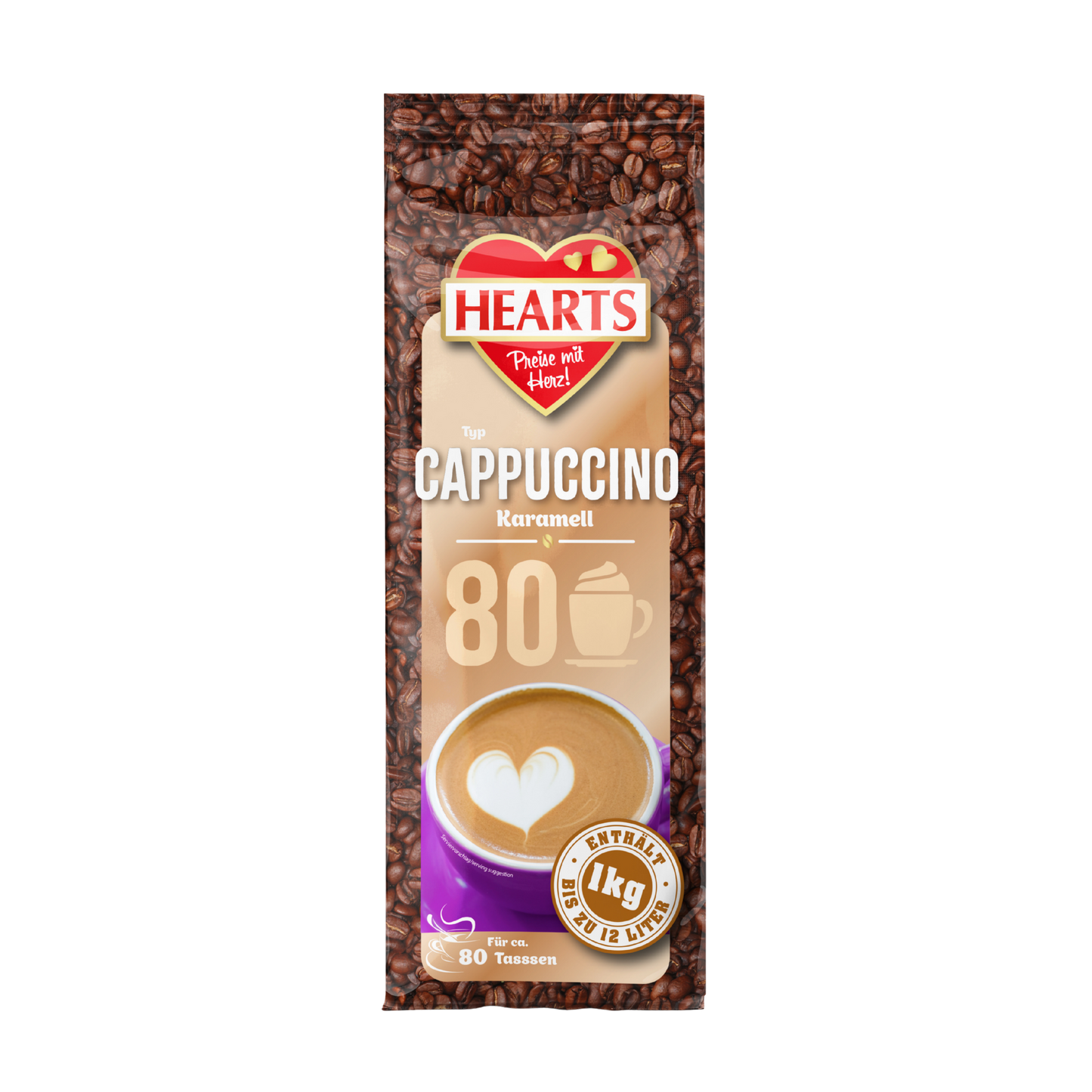 HEARTS Cappuccino Karamell 1kg STBT
