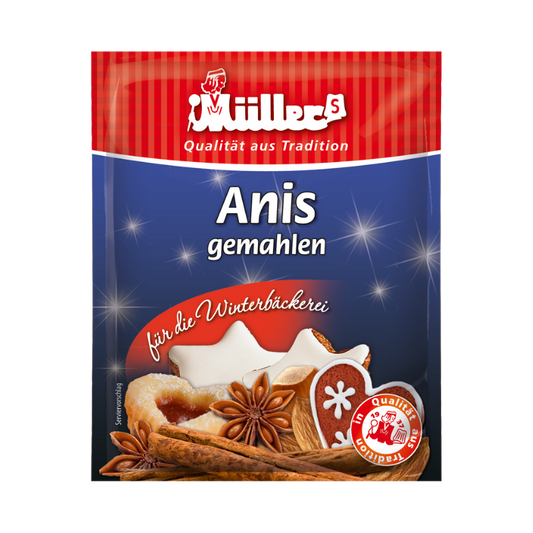 MÜLLERS Backgewürze Anis gem. 10g FLBT