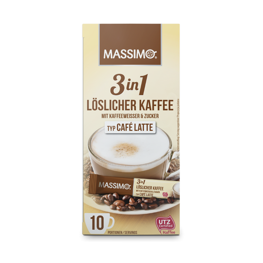 MASSIMO 3in1 Café Latte 125g FS
