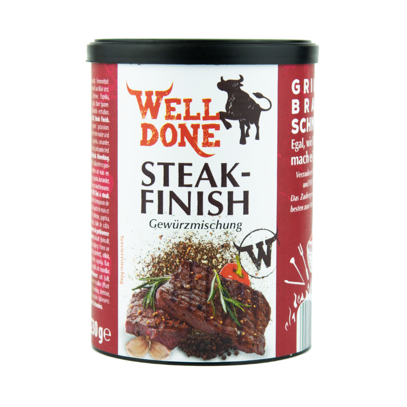 WELL DONE Steak Finish 200g PWDS