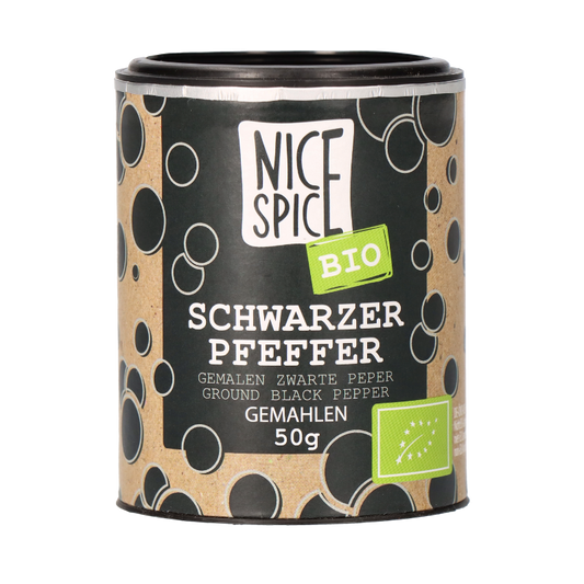 NICE SPICE BIO Pfef. schw. gem. 50g PWDS