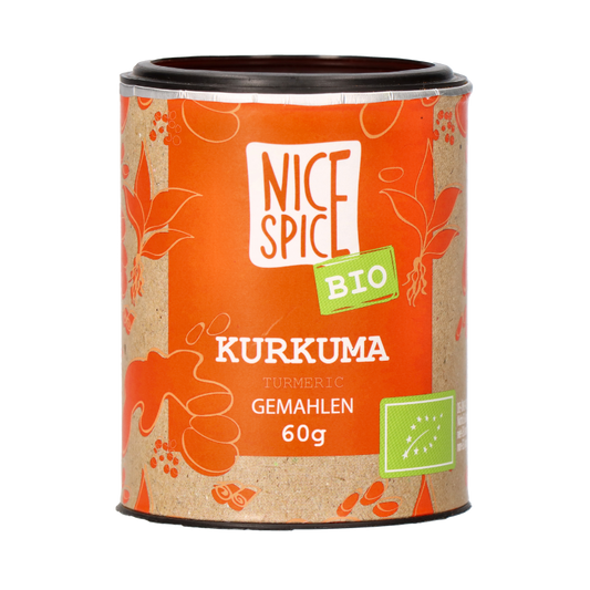NICE SPICE BIO Kurkuma gemahlen 60g PWDS
