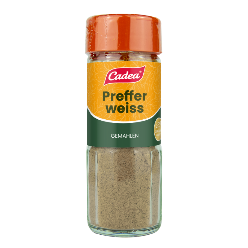 CADEA Pfeffer weiß gemahlen 50g GL – TSI