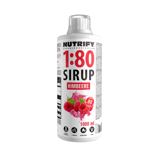 NUTRIFY Sirup 1:80 Himbeere 1L