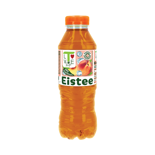 TLOVE Eistee Pfirsich 500ml DPG FL