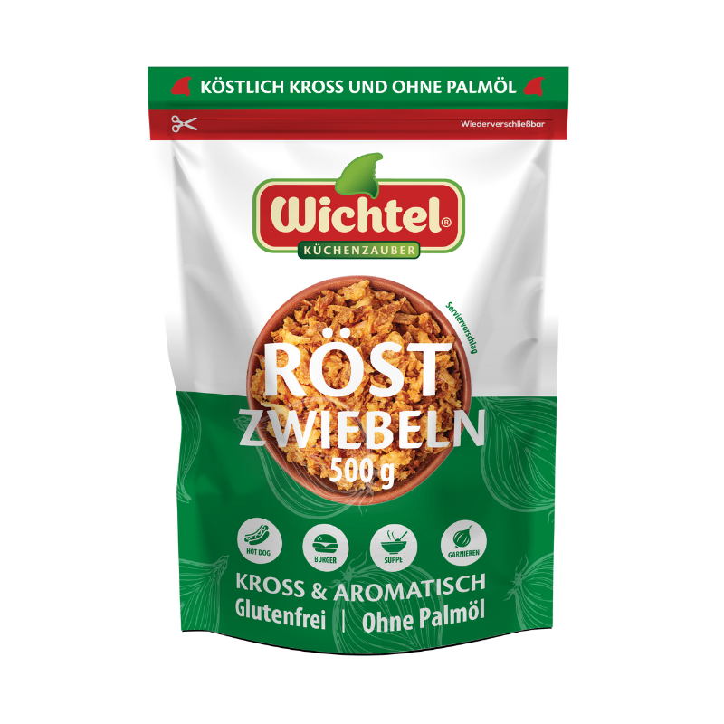 WICHTEL Röstzwiebel 500g DOY BTL