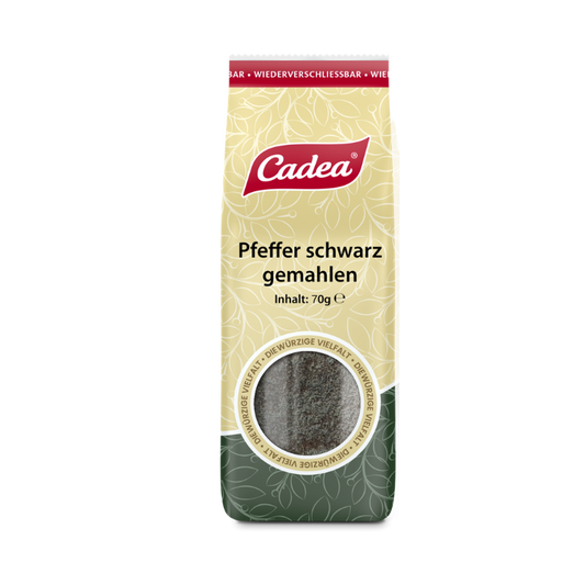 CADEA Pfeffer schwarz gemahlen 70g BT