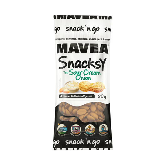MAVEA Erdnüsse Sour Cream Onion 80g BT