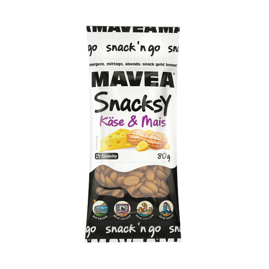 MAVEA Erdnuss Mais Käse Mix 80g BT