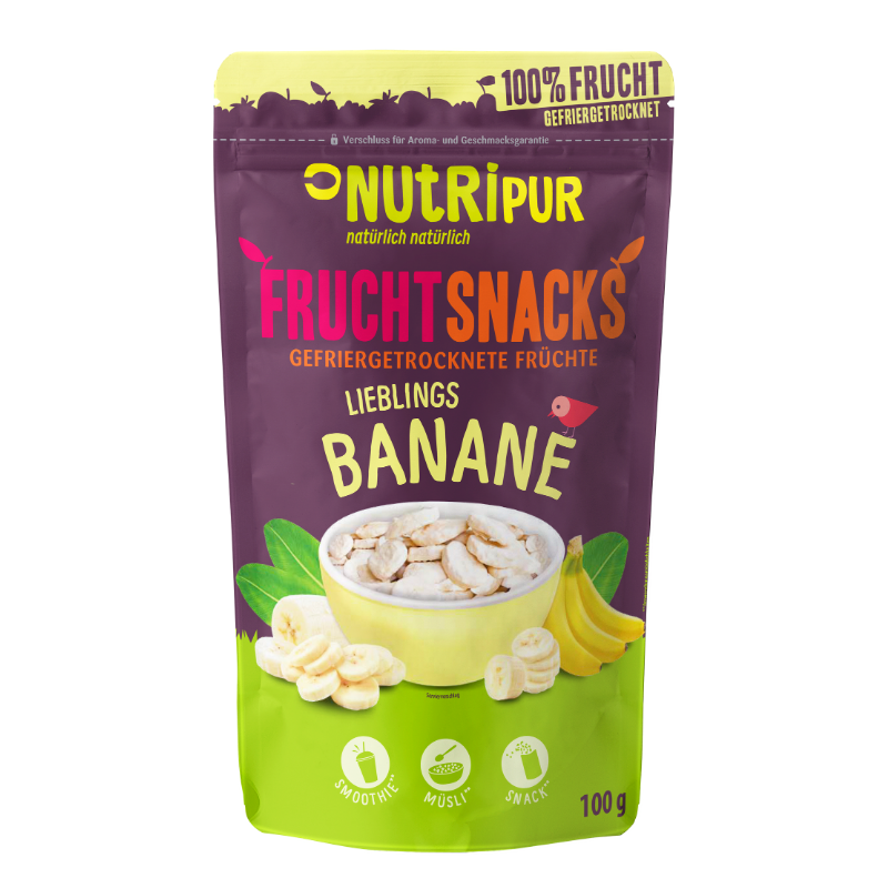 FRUCHTSNACKS FD Banane 100g BT
