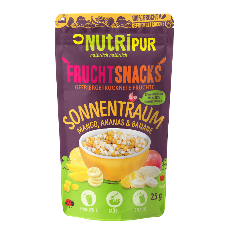 FRUCHTSNACKS FD Sonnentraum 25g BT