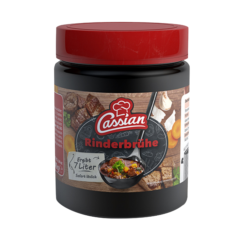 CASSIAN Klare Rinderbrühe 140g PP DS