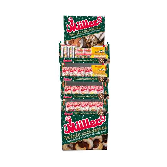 MÜLLERS Wintergewürzdis. 16fach sort. DI