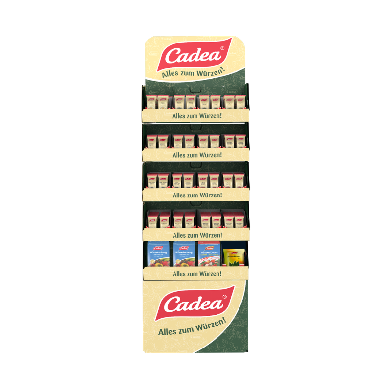 CADEA Kräuter & Gewürze 19fach sort. DIS