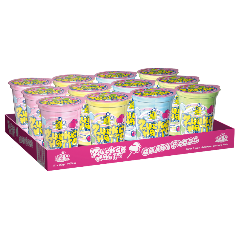 AHA Zuckerwatte 4fach sort. 20g