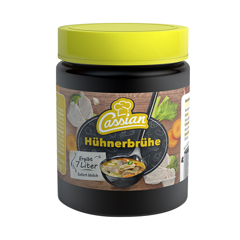 CASSIAN Klare Hühnerbrühe 140g Glas