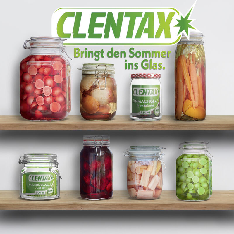 CLENTAX Einmachgläsern