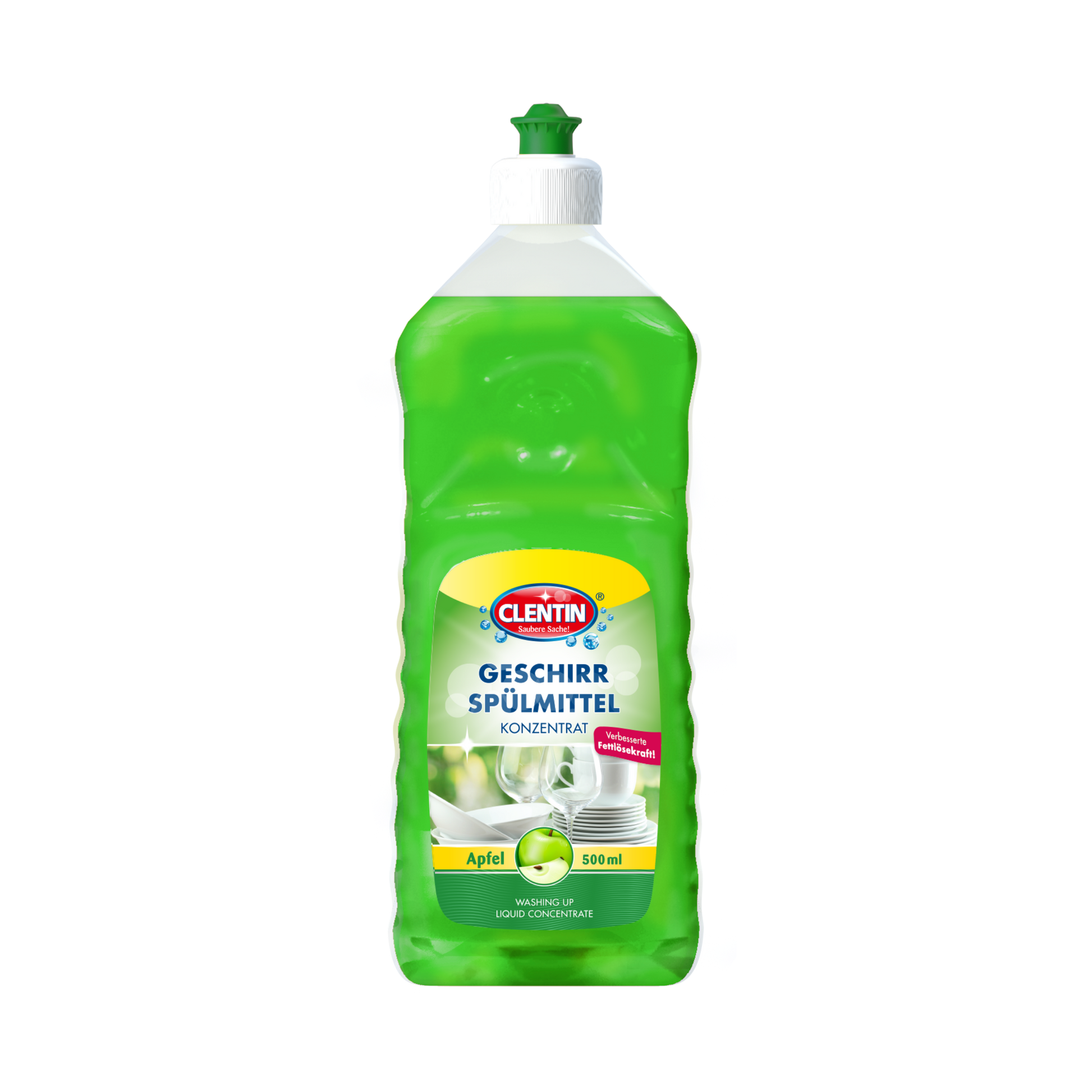 CLENTIN Geschirrspülmi. Apfel 500ml PFL