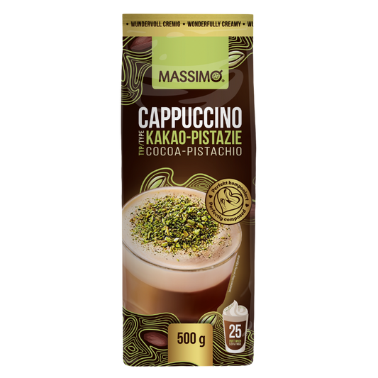 MASSIMO Cappuccino Kakao-Pistazie 500g cremiger Genuss