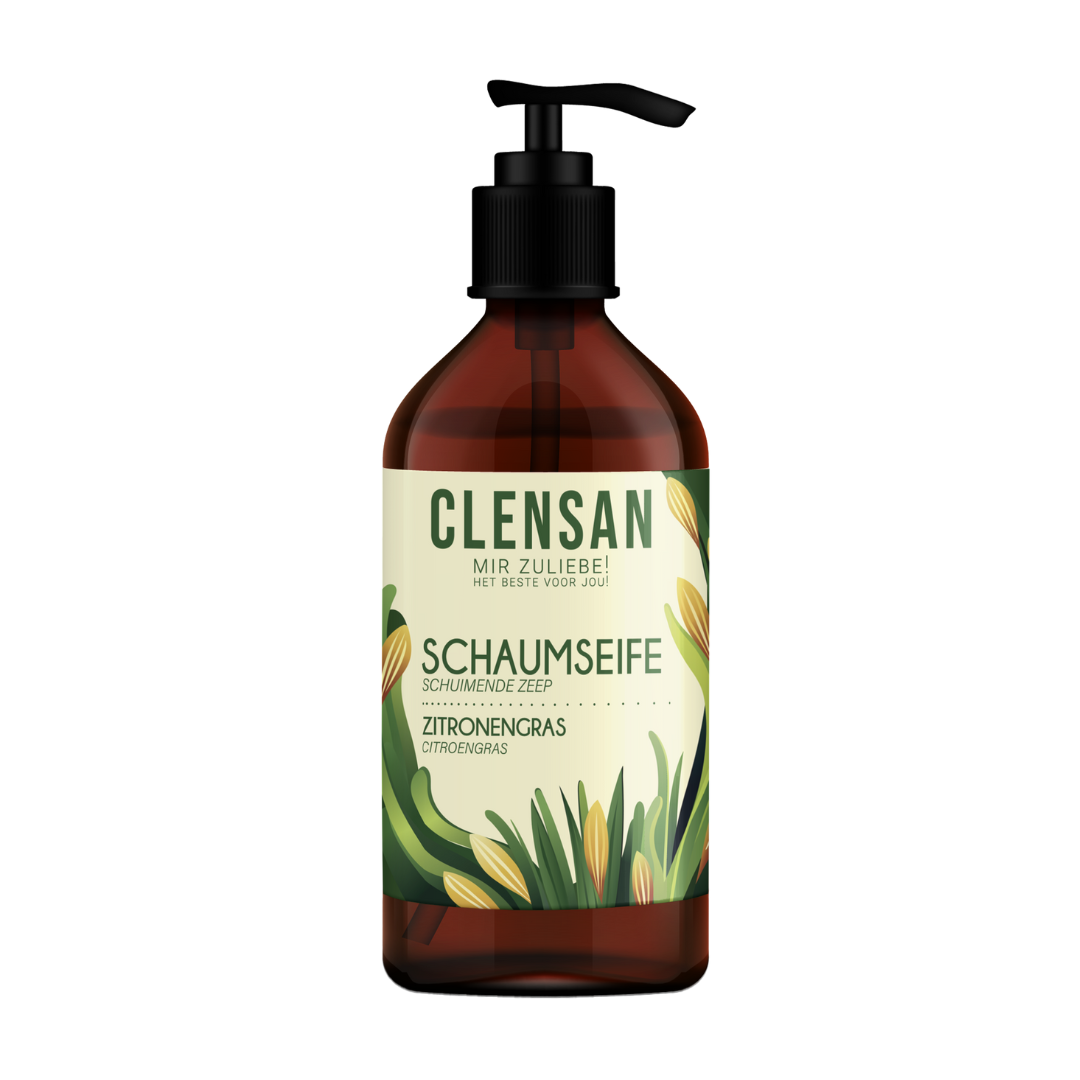 CLENSAN Schaumseife Lemongras 500ml PET