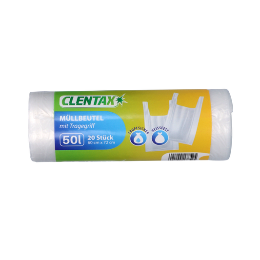 CLENTAX Müllbeutel 20x50l PK