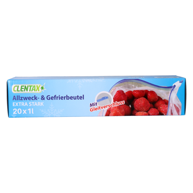 CLENTAX Gefrierbeutel 20x1l PK