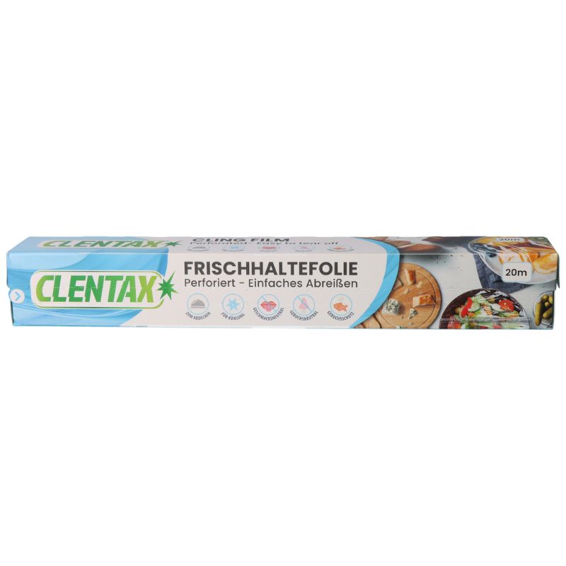 CLENTAX Frischhaltefolie m. Perf. 20m FS