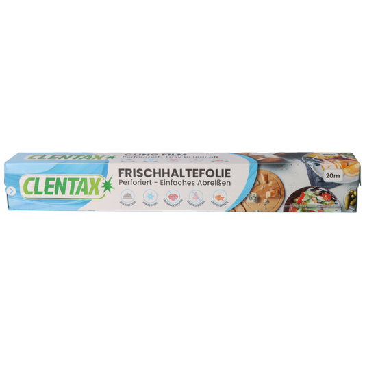 CLENTAX Frischhaltefolie m. Perf. 20m FS