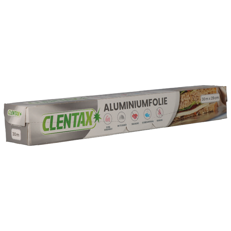 CLENTAX Aluminiumfolie 30m FS