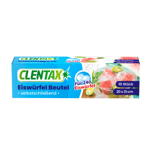 CLENTAX Eiswürfelbeutel 10 St. PK