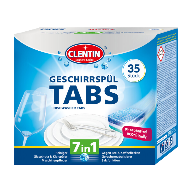 CLENTIN Geschirrspültabs phfr. 35x20g PK