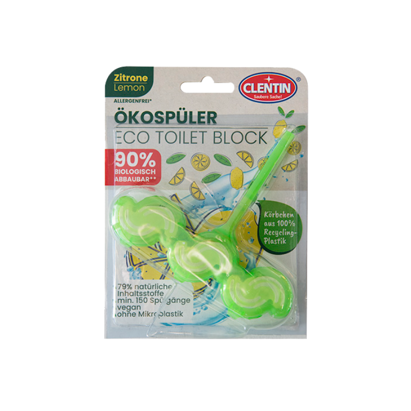 CLENTIN ECO Toilettenstein Zitr. 45g BLS