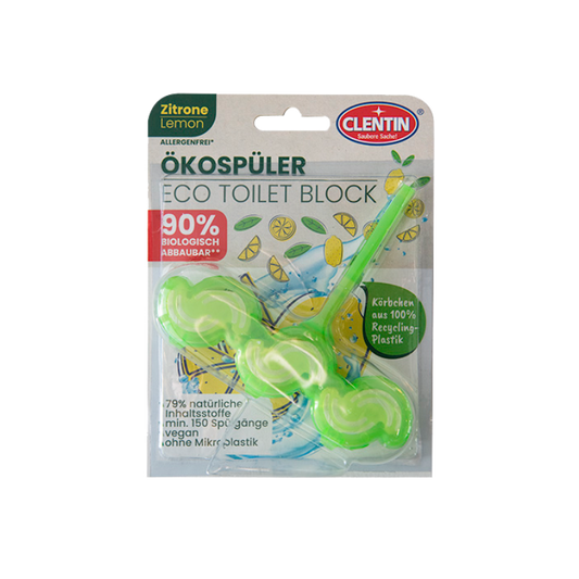CLENTIN ECO Toilettenstein Zitr. 45g BLS
