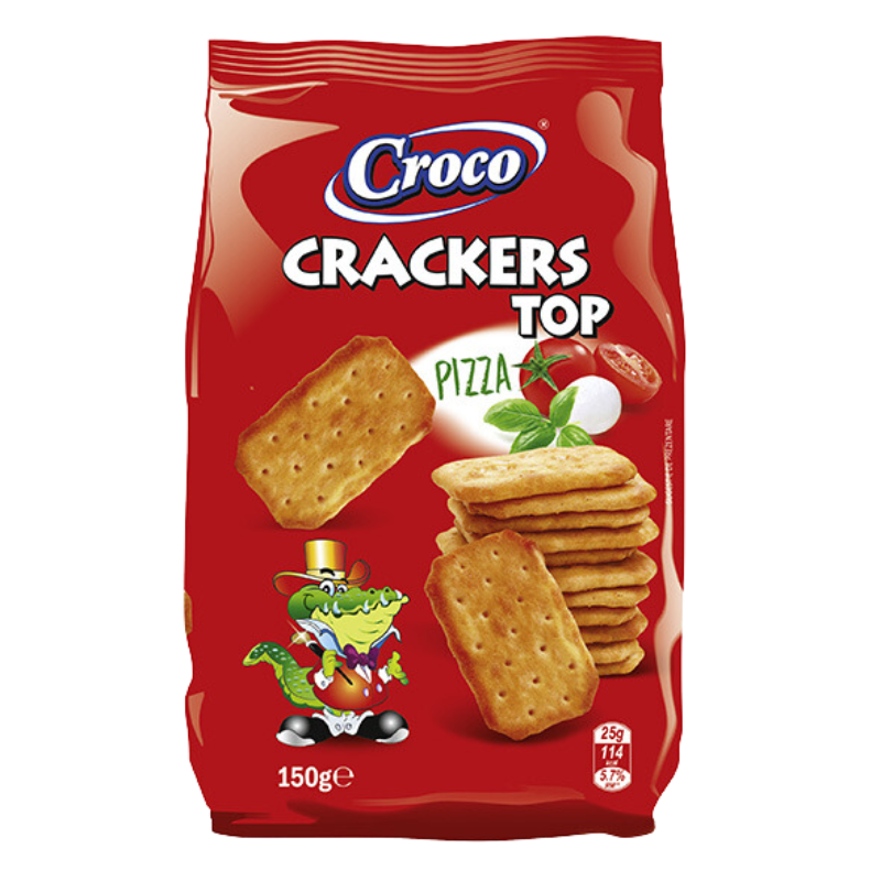 CROCO Cracker groß Pizza 150g BT