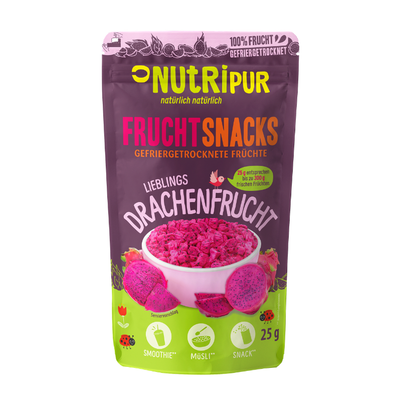 FRUCHTSNACKS FD Drachenfrucht 25g BT