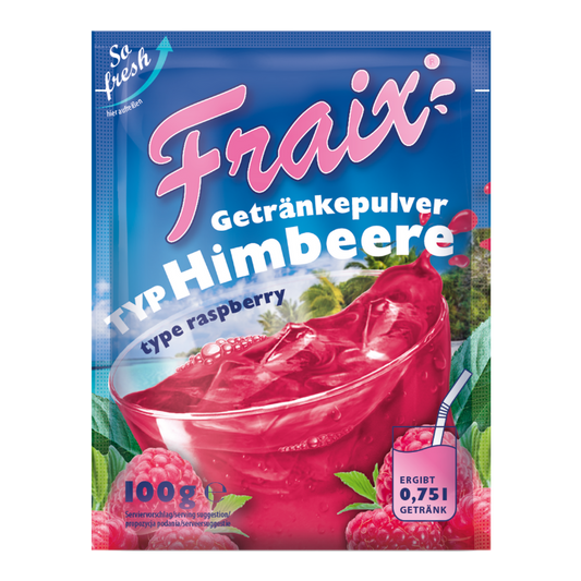 FRAIX Getränkepulver Himbeere 100g BT