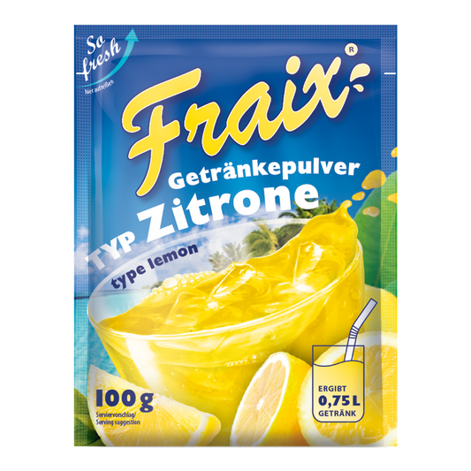 FRAIX Getränkepulver Zitrone 100g BT