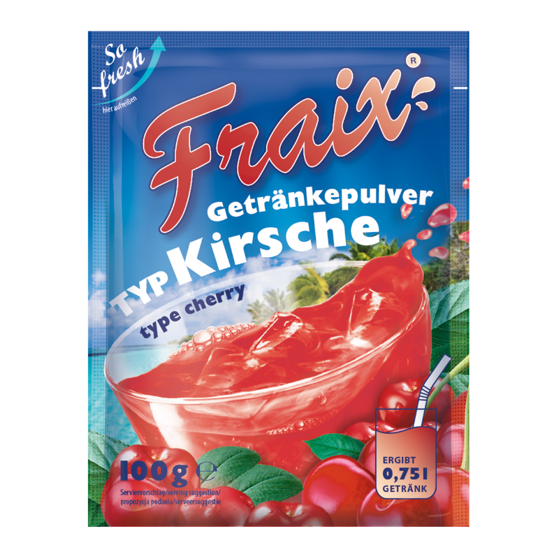 FRAIX Getränkepulver Kirsche 100g BT