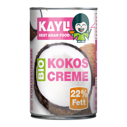 KAY LI Bio Kokosnusscreme 22% 400ml DS